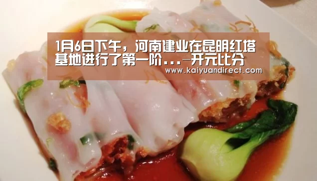 1月6日下午,河南建业在昆明红塔基地进行了第一阶...-开元比分(图2) 开元官网